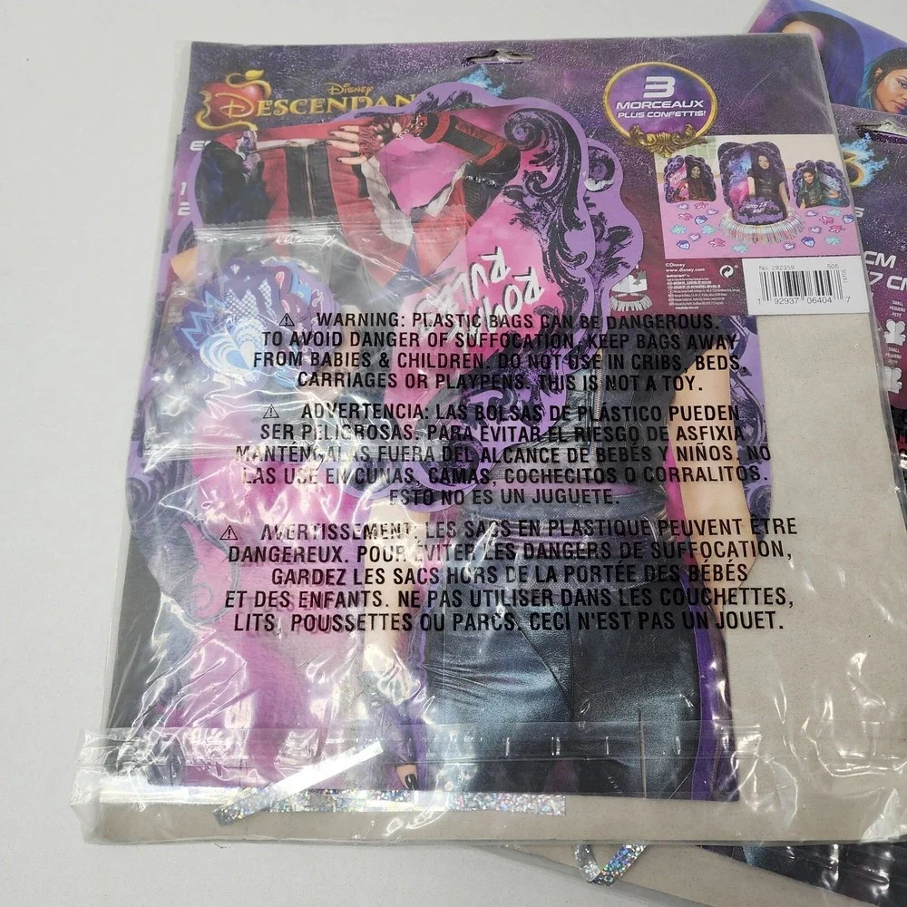 Descendants 3 Table Decorating Kit Lot 3 Girls Birthday Party Supply Centerpiece